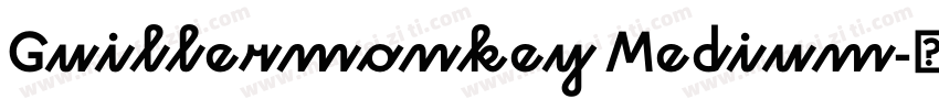 Guillermonkey Medium字体转换